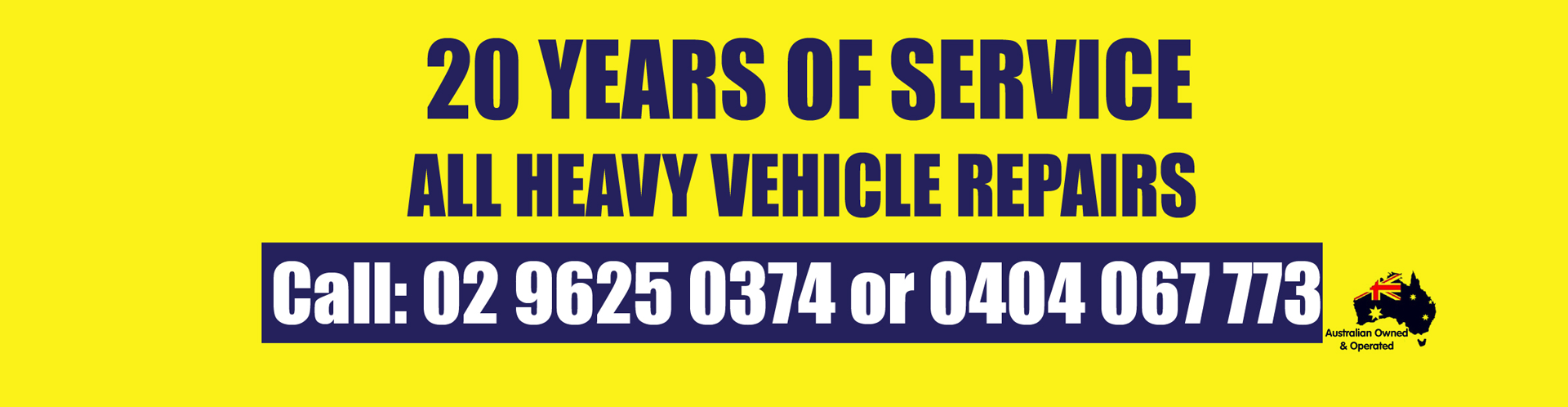 24 hour truck repairs sydney